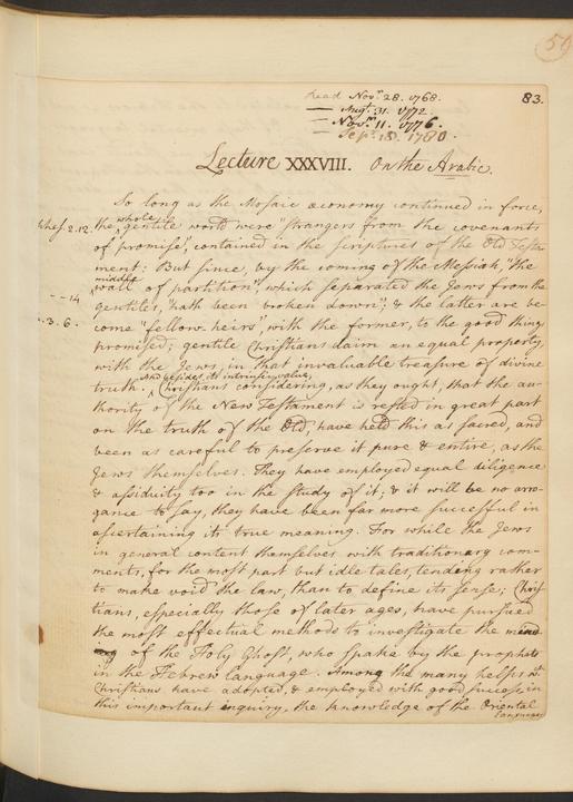 Stephen Sewall lecture notes